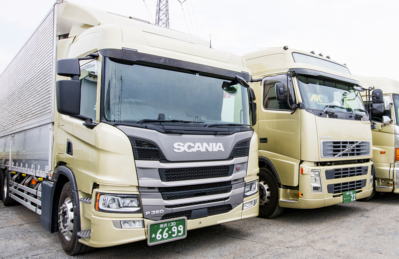 免許取得制度でステップアップ。いつかはSCANIAに。